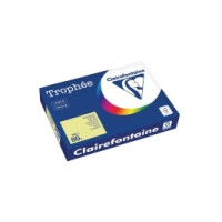 Produktbild för Farvet papir, Trophée, A4, 80g, 1778, påskeliljegul, pakke a...