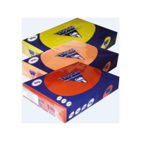 Produktbild för Farvet papir, Trophée, A4, 80g, 1778, påskeliljegul, pakke a...
