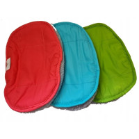 Produktbild för TRIXIE 62702, Säng, Guinea pig, Grön, Grå, Fleece, Nylon, Po...