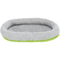 Produktbild för TRIXIE 62702, Säng, Guinea pig, Grön, Grå, Fleece, Nylon, Po...