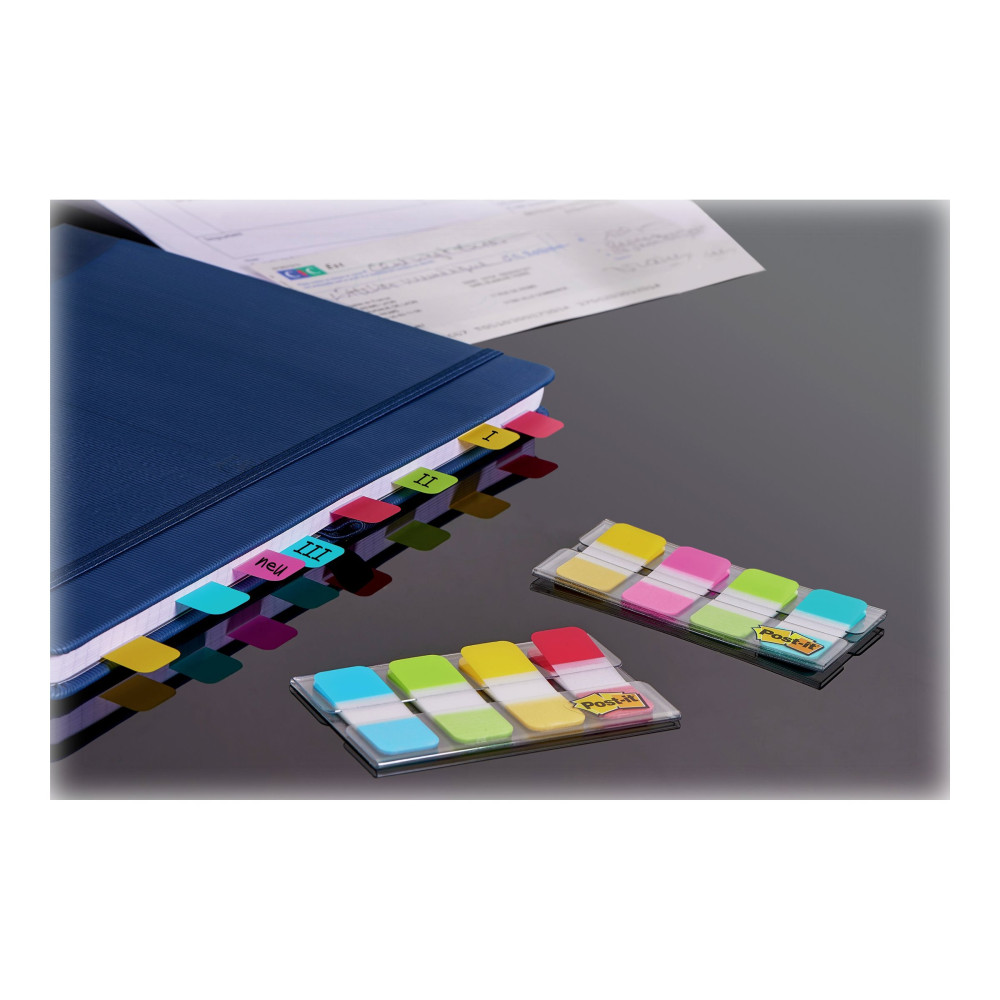Produktbild för Post-it Index Strong Mini 676-AYPV - indexstark flagga - 16 x 38 mm (4 x 10)