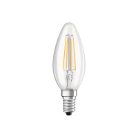Produktbild för OSRAM STAR+ Relax and Active - LED-glödlampa med filament - form: B40 - klar finish - E14 - 4 W - kallt vitt/varmt vitt ljus - 2700/4000 K