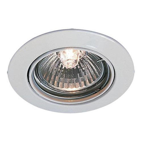 Solar Plus DL-830 downlight 50W, Ø83 mm, hvid, fatning GU10, kipbar - Spotlights