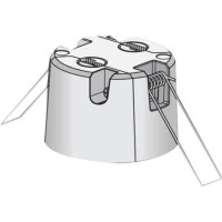 Produktbild för Niko 350-991999, Vinkeljärn, Vit, Plast, 1 styck, 68 mm, 68...