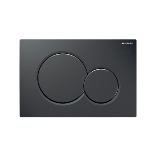 GEBERIT Geberit 115.770.DW.5, Spolplatta, Svart, Geberit, 246 mm, 13...