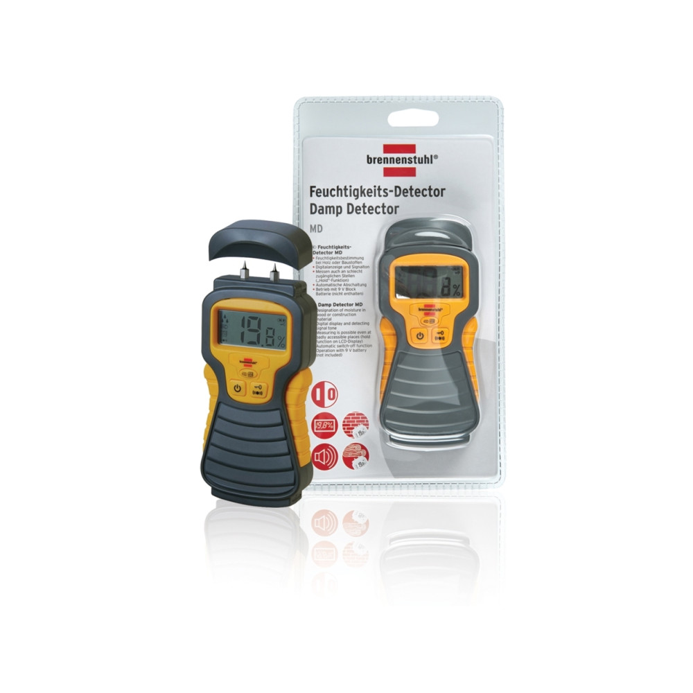 Produktbild för Brennenstuhl BN-1298680, Trä, Svart, Orange, LCD, 3 min, 65...