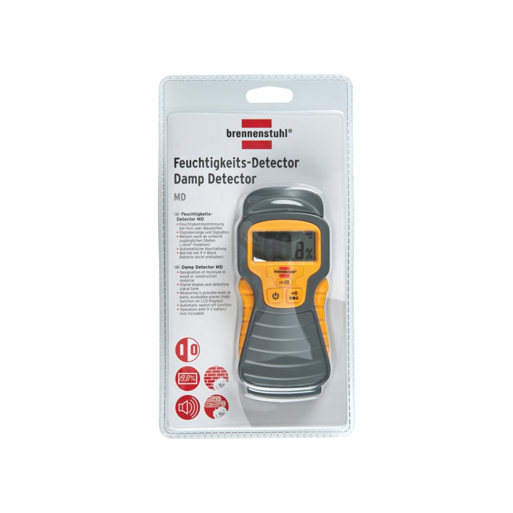 Produktbild för Brennenstuhl BN-1298680, Trä, Svart, Orange, LCD, 3 min, 65...