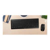 Produktbild för CHERRY STREAM DESKTOP - sats med tangentbord och mus - fransk - svart Inmatningsenhet