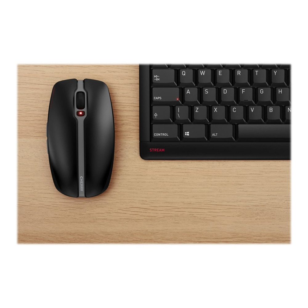 Produktbild för CHERRY STREAM DESKTOP - sats med tangentbord och mus - fransk - svart Inmatningsenhet