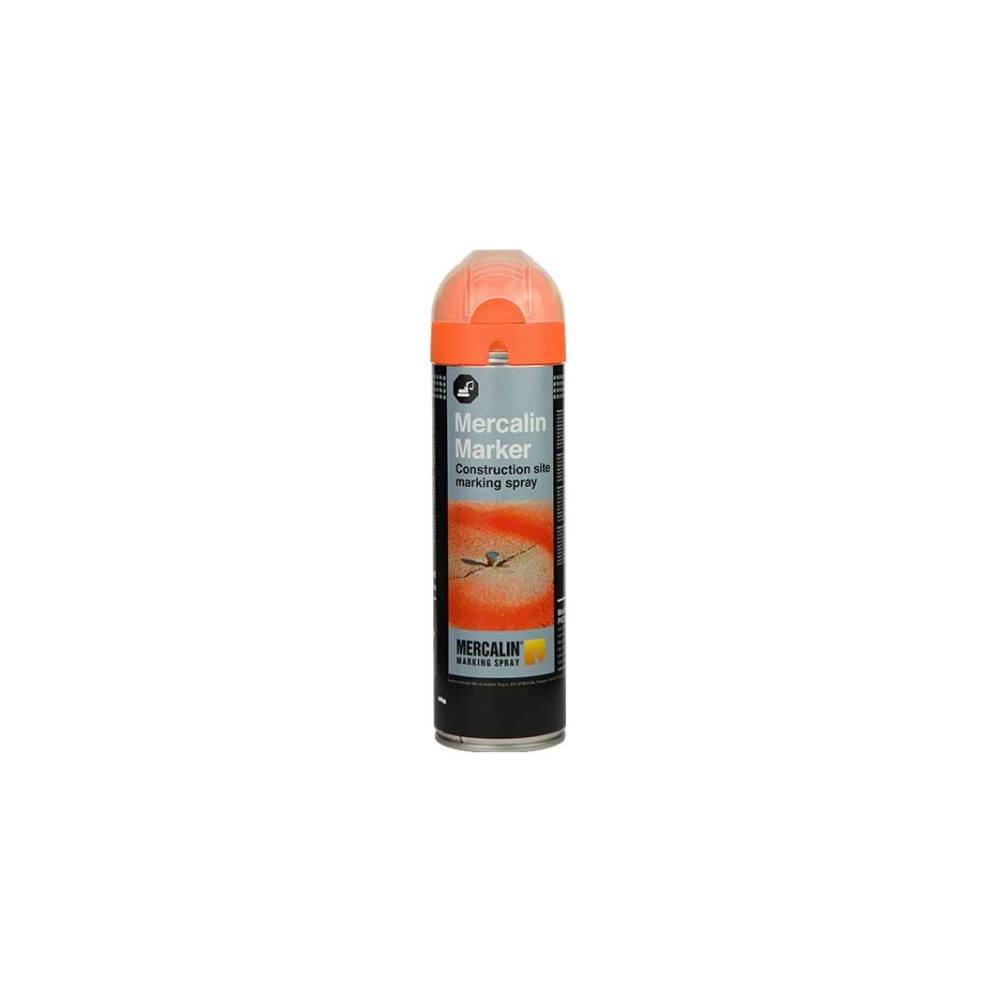 Produktbild för MERCALIN varumärke spray FLUO 500 ml. ORANGE
