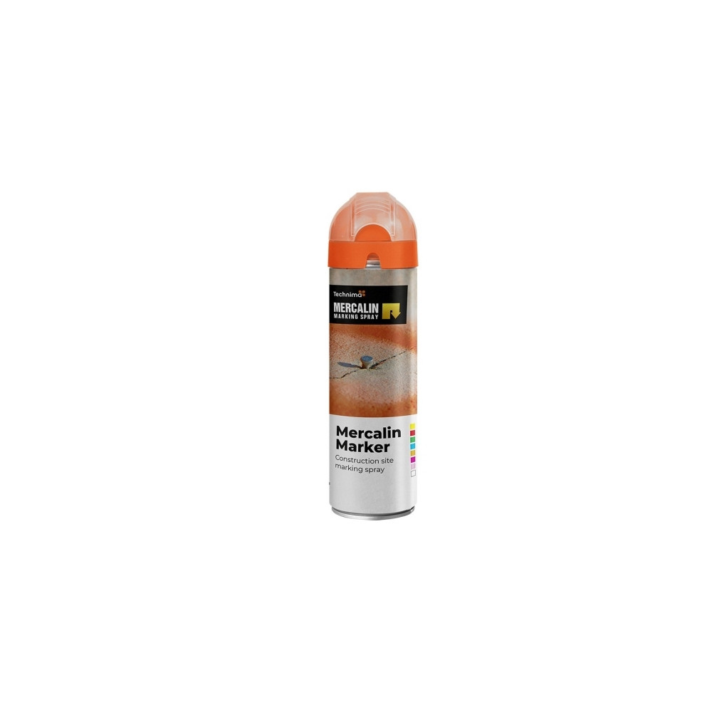 Produktbild för MERCALIN varumärke spray FLUO 500 ml. ORANGE