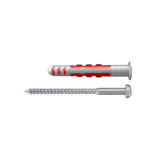 Fischer Fischer DuoSeal, Väggplugg, Nylon, Grå, Röd, 3,8 cm, 6 mm, 5...