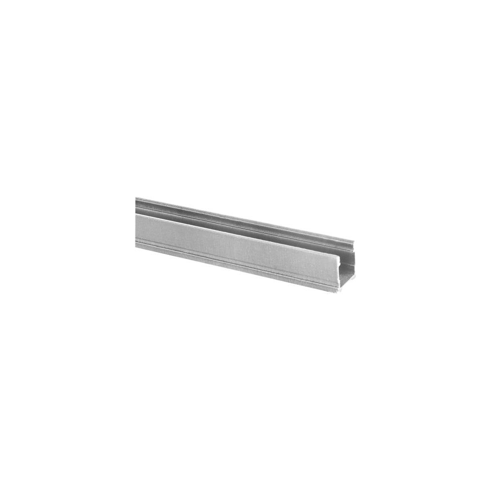 Produktbild för Aluminiumprofil Art High 2m, anodiserad hög U-profil för ino...