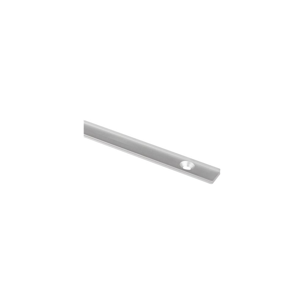 Produktbild för Aluminiumprofil Art Slim 2 m, anodiserat monteringsprofil me...
