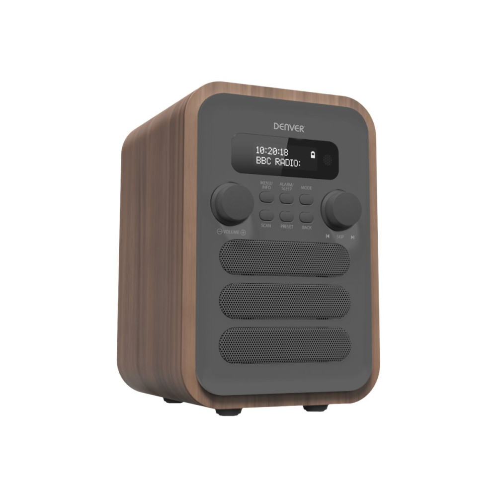 Produktbild för DENVER DAB-48 - bärbar DAB-radio - Bluetooth
