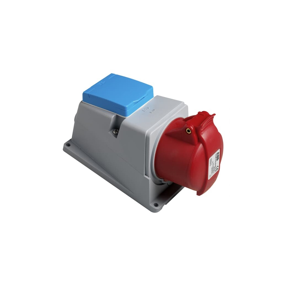 Produktbild för ABB 2CMA178301R1000, Blå, Grå, Röd, IP44, Stänkskyddad, 16 A...