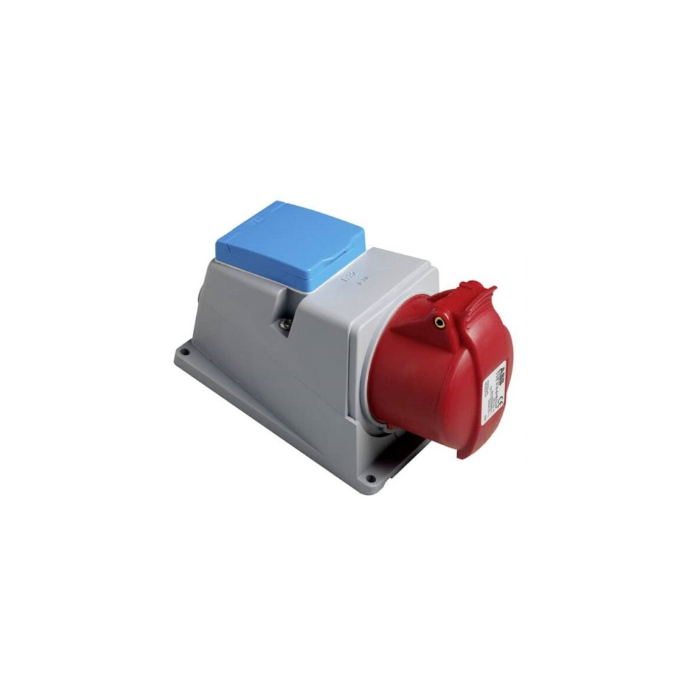 Produktbild för ABB 2CMA178301R1000, Blå, Grå, Röd, IP44, Stänkskyddad, 16 A...