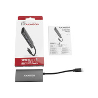 Produktbild för AXAGON HMC-4G2 SPEEDSTER 4 - hubb - 4 portar