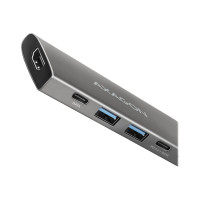 Produktbild för AXAGON HMC-5G2 SPEEDSTER 5H - dockningsstation - USB-C 3.2 Gen 2 / Thunderbolt 3 - HDMI