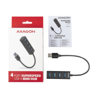 Produktbild för AXAGON HUE-M1A - hubb - 4 portar