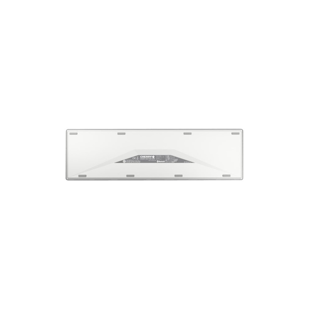 Produktbild för CHERRY DW 9100 SLIM - sats med tangentbord och mus - AZERTY - fransk - vit, silver Inmatningsenhet