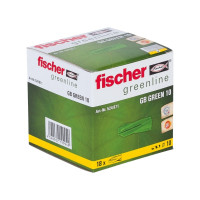 Produktbild för Fischer 524871, Expansionsankare, 55 mm, 1 cm, 6,5 cm, 18 st...