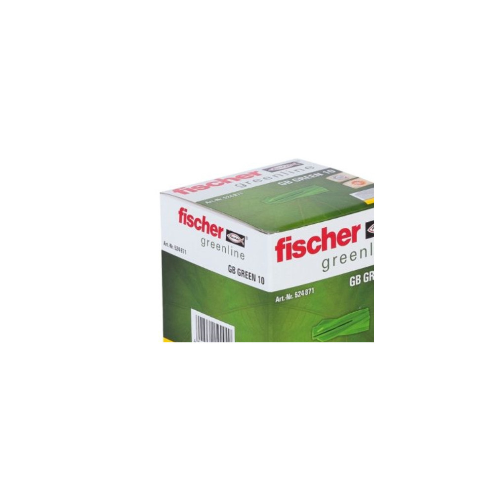 Produktbild för Fischer 524871, Expansionsankare, 55 mm, 1 cm, 6,5 cm, 18 st...