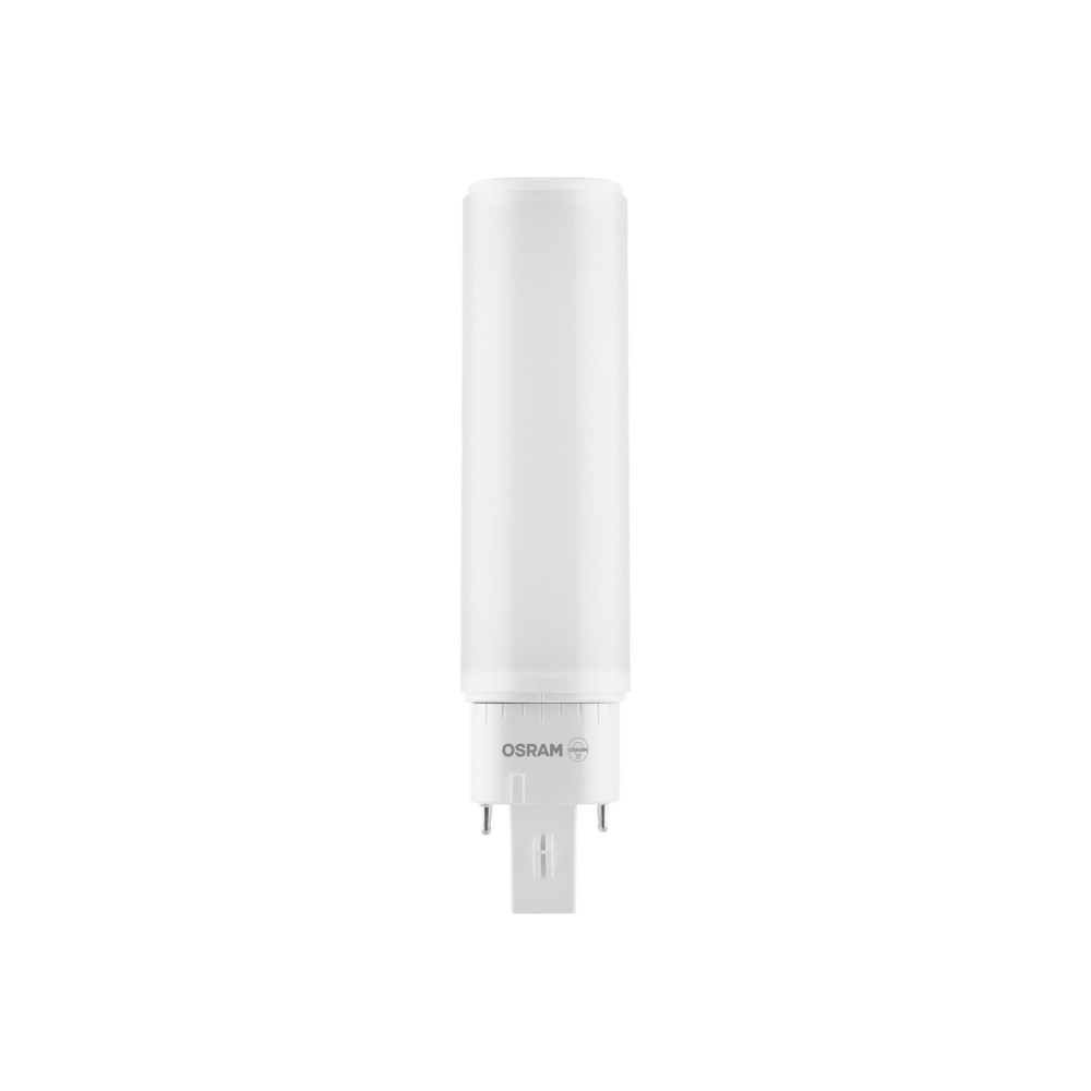 Produktbild för OSRAM DULUX D - LED-glödlampa - glaserad finish - G24d-1 - 6 W - varmt vitt ljus - 3000 K