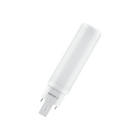 Produktbild för OSRAM DULUX D - LED-glödlampa - glaserad finish - G24d-1 - 6 W - varmt vitt ljus - 3000 K
