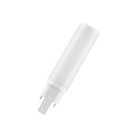 Produktbild för OSRAM DULUX D - LED-glödlampa - glaserad finish - G24d-1 - 6 W - varmt vitt ljus - 3000 K
