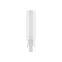 Produktbild för OSRAM DULUX D - LED-glödlampa - glaserad finish - G24d-1 - 6 W - varmt vitt ljus - 3000 K