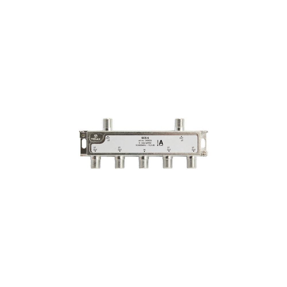 Produktbild för Triax SCS 6, Kabelfordeler, 75 ohm (O), 5