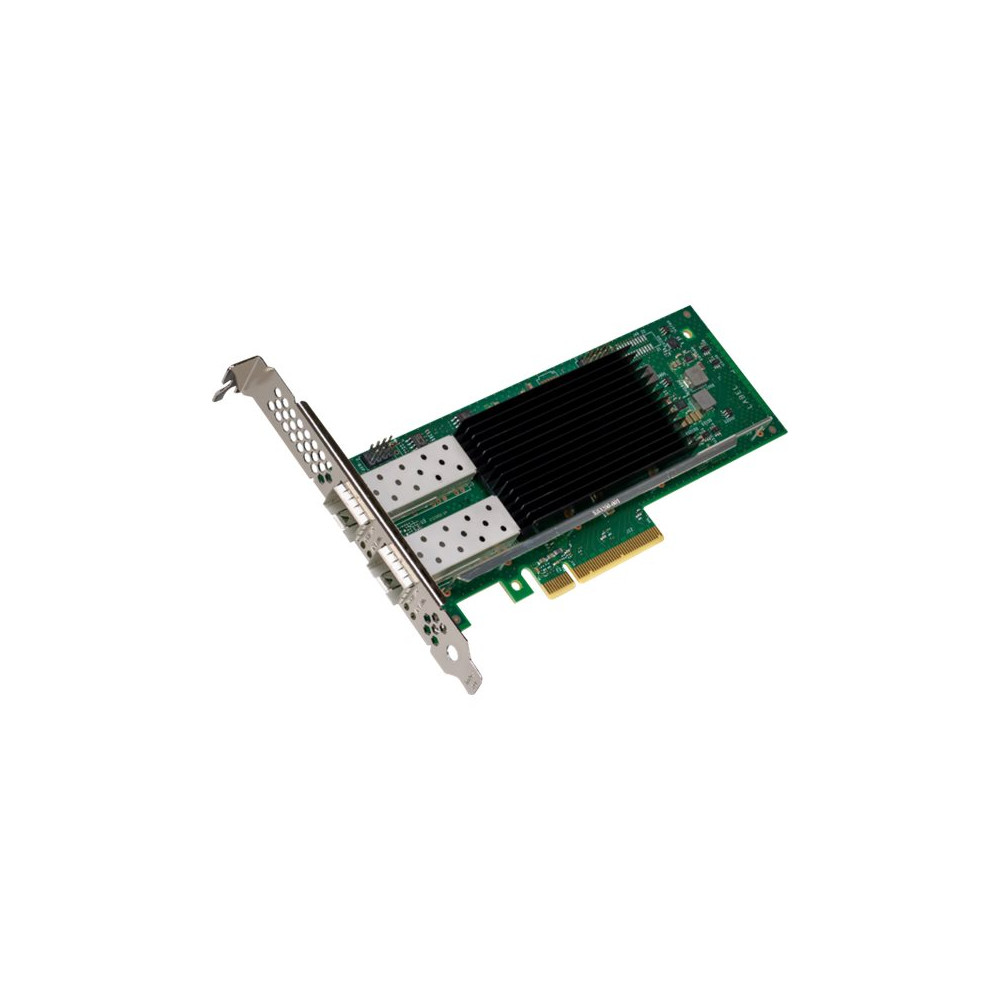 Produktbild för Intel Ethernet Network Adapter E810-XXVDA2 - nätverksadapter - PCIe 4.0 x8 - 10/25 Gigabit SFP28 x 2