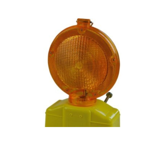 OTTO SCHACHNER Blinklampa, dubbel-sidig LED 6V – 180 mm gul lins – för 2 st...