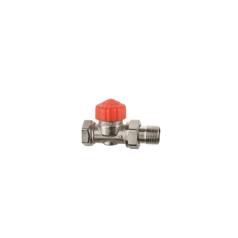 Produktbild för TA IMI Calypso F-Exact rak radiatorventil 3/8" med förinstäl...