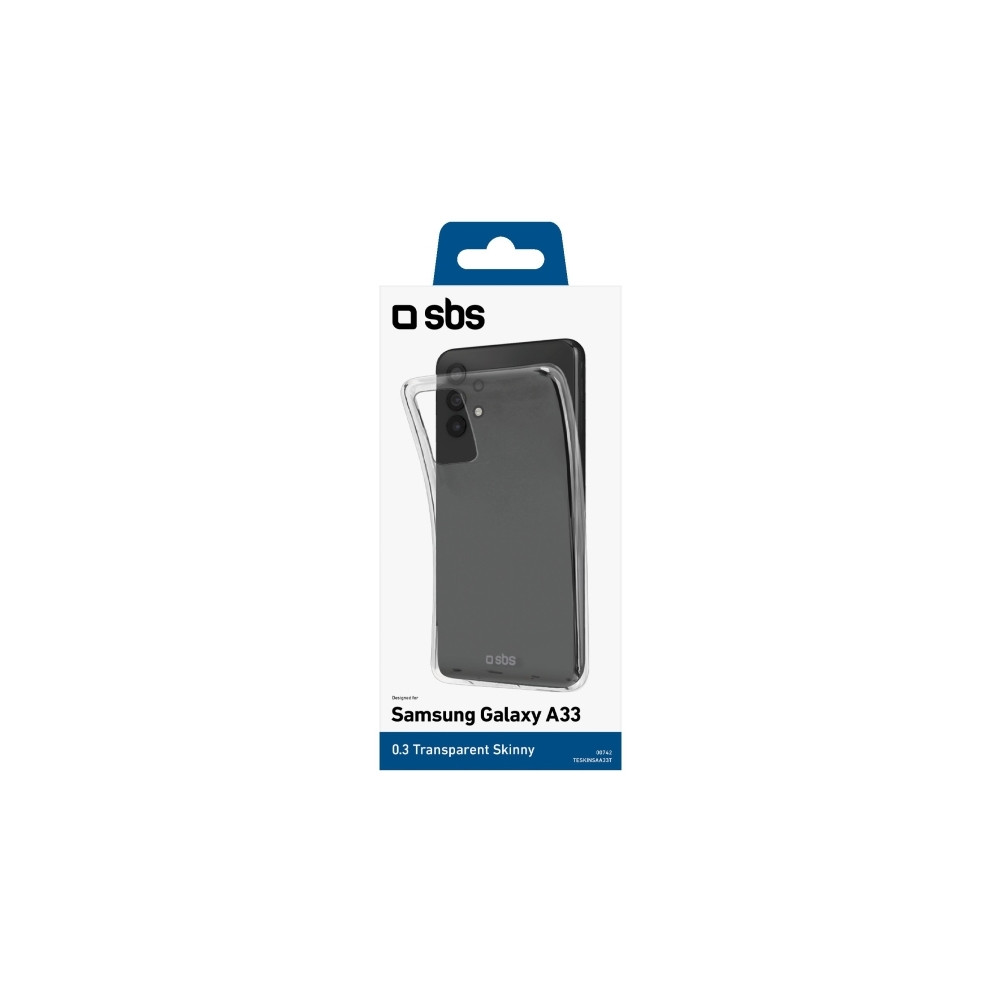 Produktbild för SBS TESKINSAA33T, Omslag, Samsung, Galaxy A33, 16,3 cm (6.4"...
