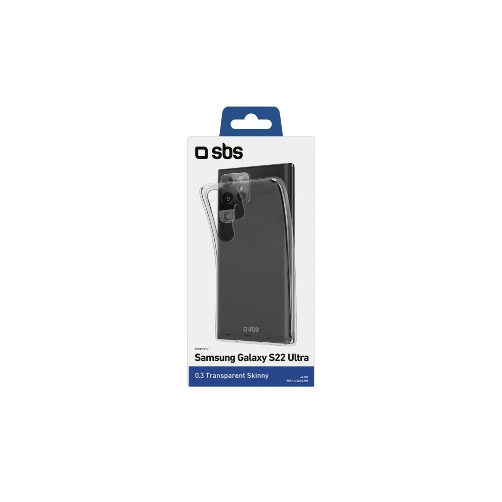 Produktbild för SBS TESKINSAS22UT, Omslag, Samsung, Galaxy S22 Ultra, 17,3 c...