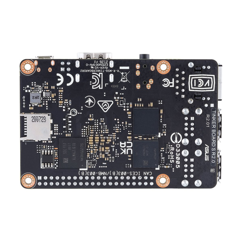 Produktbild för ASUS Tinker Board R2.0 - dator med ett kort