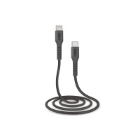 Produktbild för SBS TECABLELIGTC1K, 1 m, Lightning, USB C, Hankoppling, Hank...