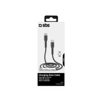 Produktbild för SBS TECABLELIGTC1K, 1 m, Lightning, USB C, Hankoppling, Hank...