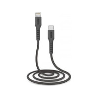 Produktbild för SBS TECABLELIGTC1K, 1 m, Lightning, USB C, Hankoppling, Hank...