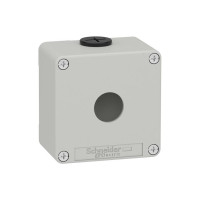 Produktbild för Schneider Electric Harmony XAP tom styrkassett grå 1 hål XAP...