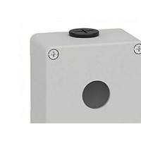 Produktbild för Schneider Electric Harmony XAP tom styrkassett grå 1 hål XAP...