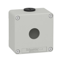 Produktbild för Schneider Electric Harmony XAP tom styrkassett grå 1 hål XAP...