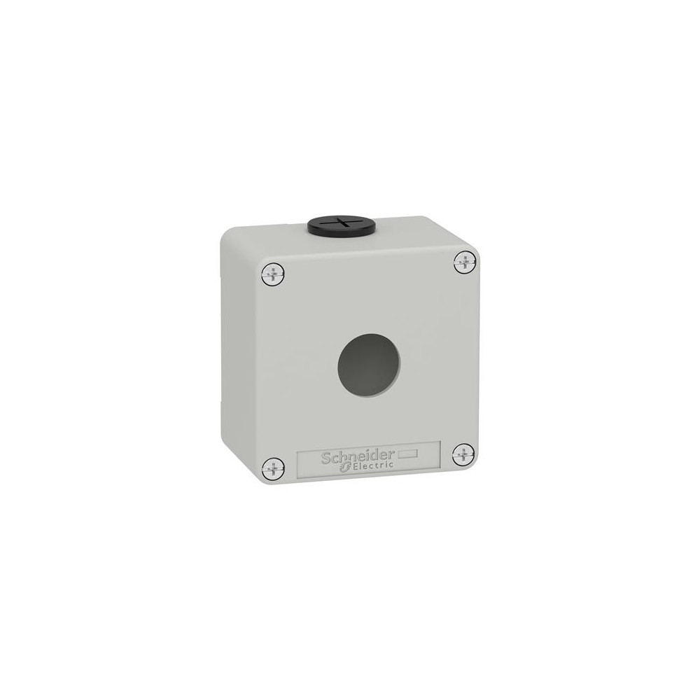 Produktbild för Schneider Electric Harmony XAP tom styrkassett grå 1 hål XAP...