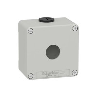 Produktbild för Schneider Electric Harmony XAP tom styrkassett grå 1 hål XAP...