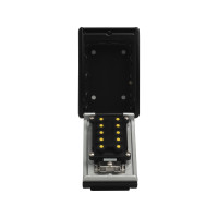 Produktbild för ABUS KeyGarage 767, Metall, Zink, Svart, Kod, 82 x 47 x 119...