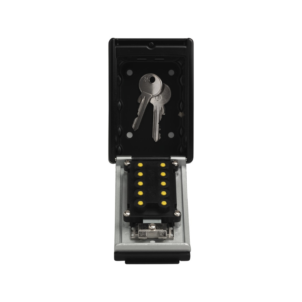 Produktbild för ABUS KeyGarage 767, Metall, Zink, Svart, Kod, 82 x 47 x 119...