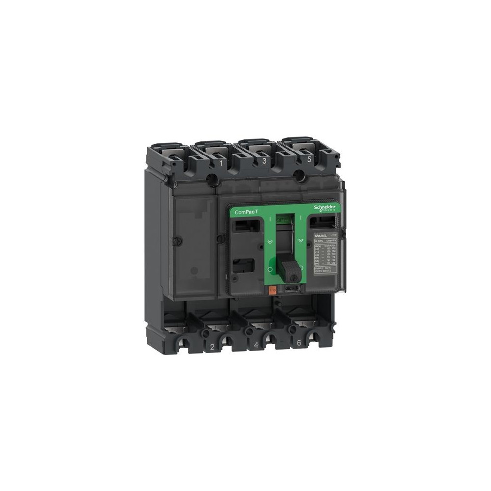 Produktbild för Schneider Electric C10B4, Strengafbryder, Typ A, IP40, 690 V