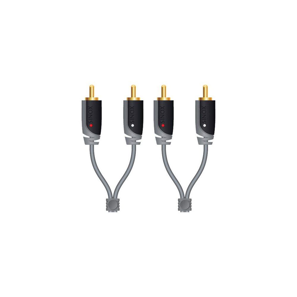 Produktbild för Sinox Plus+ Stereo RCA Cable - ljudkabel - 10 m